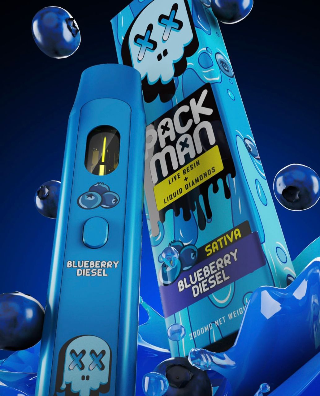 Buy Pack Man BlueBerry Diesel