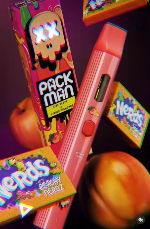 Buy Pack Man Peachy Nerdz - Packman 2g Disposable