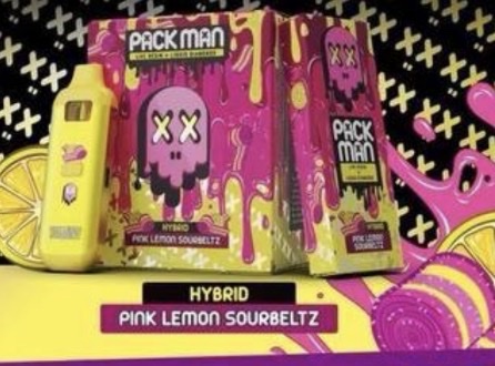 Packman Pink Lemon Sourbeltz Disposable (HYBRID)