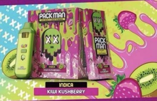 Packman Kiwi Kushberry Disposable