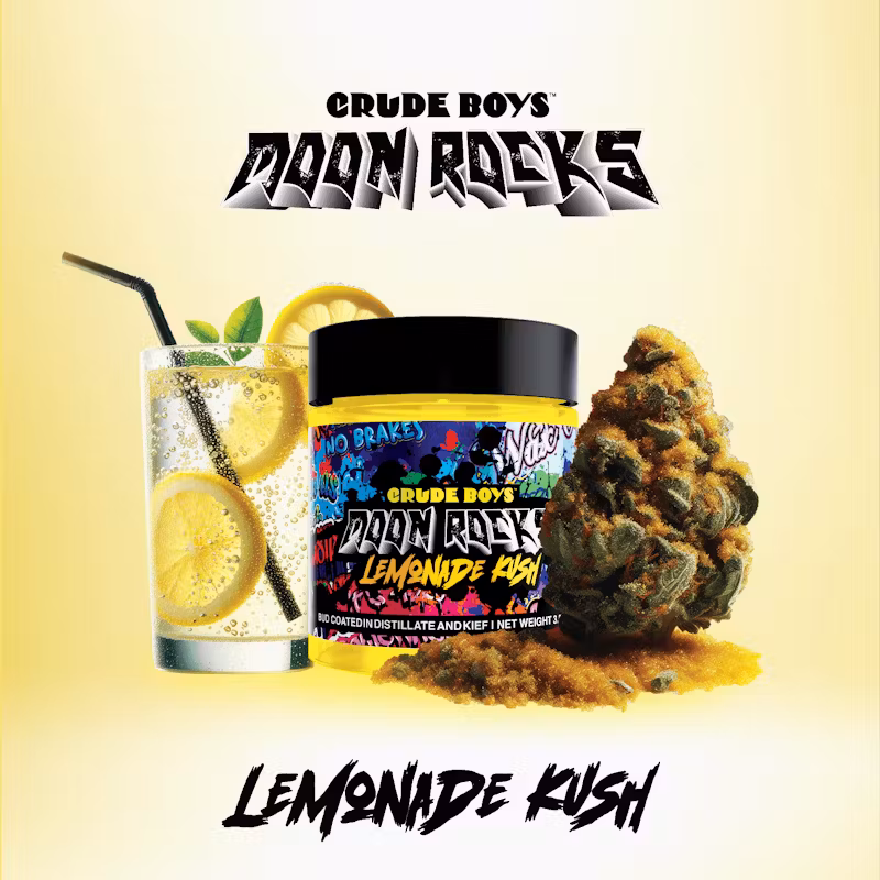 Crude Boys - Moon Rocks - Lemonade Kush (3.5g)