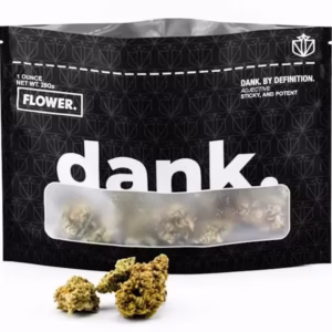 Dank - Peaches & Cream Strain (Sungrown) - 28g Flower