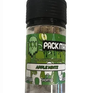 Apple Mintz Pack Man THCA Dimond Shorties Pre-Rolls 7ct 3.5G